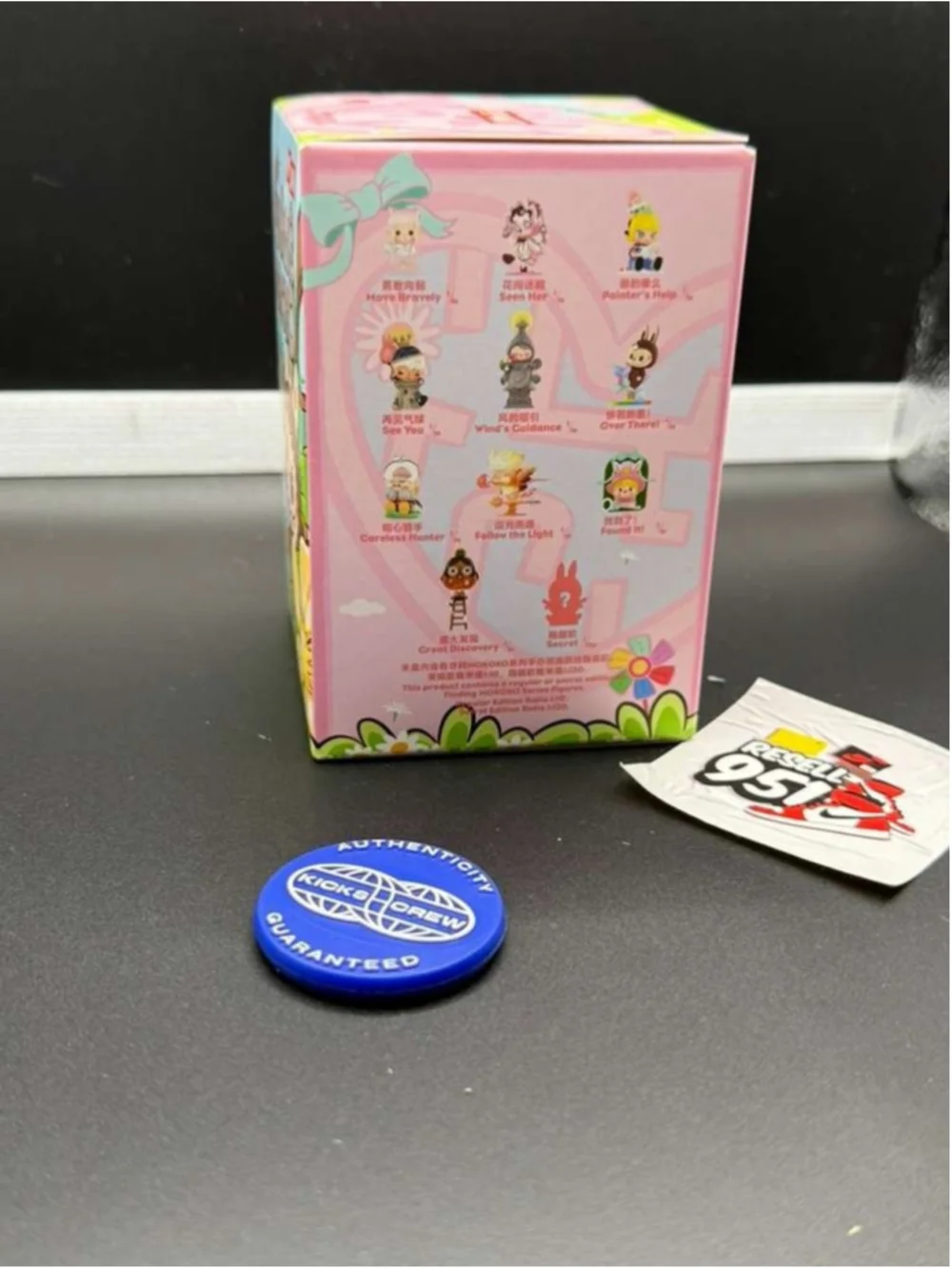 Labubu Pop Mart Finding Mokoko Blind Box Designer Collectible Figure